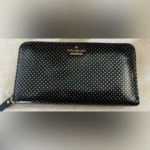 Kate Spade New York Lilac Street Dot Lacey Zip Around Wallet